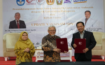 FK UNIVRAB ADAKAN PENANDATANGANAN PERJANJIAN KERJASAMA DENGAN FK UNPAD